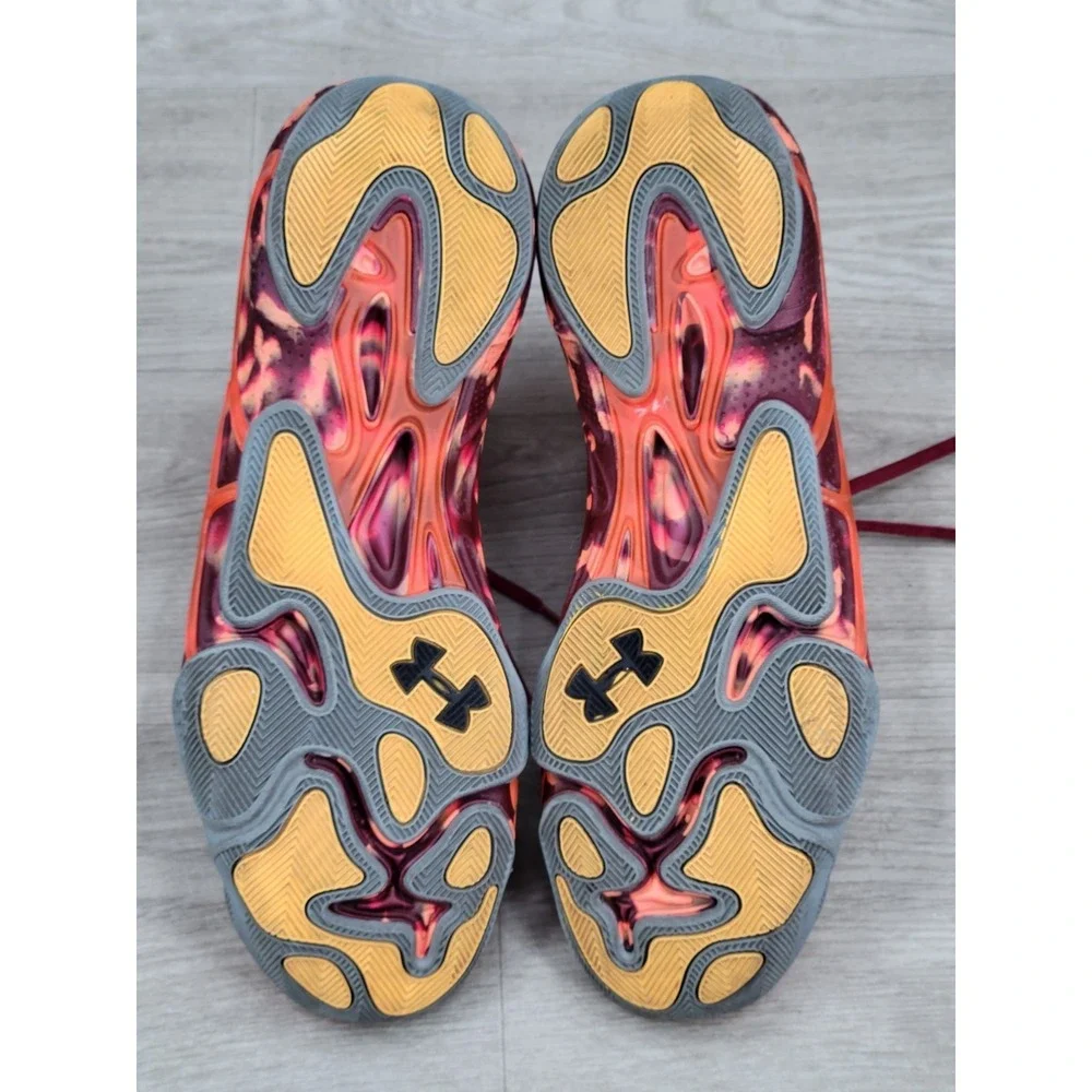 Under Armour Micro G Anatomix Spawn Elite 24 Team Coney Island PE Size 12